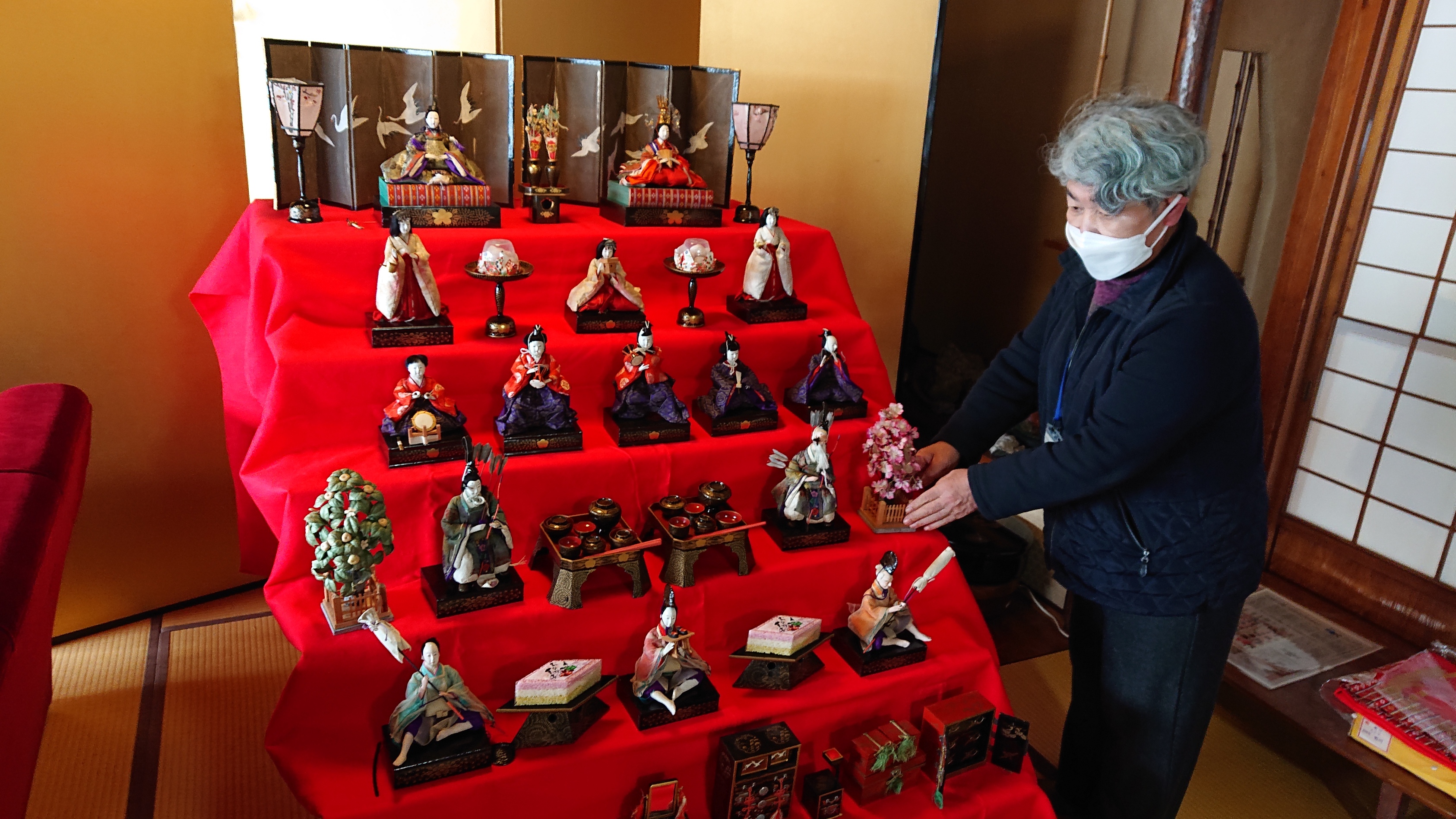３年ぶりに旧瀬戸邸で大正時代の雛人形展示 | 稚内プレス社