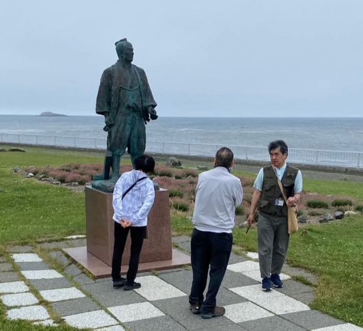 宗谷岬歴史プラン好評 サウダージ稚内のガイドツアー | 稚内プレス社